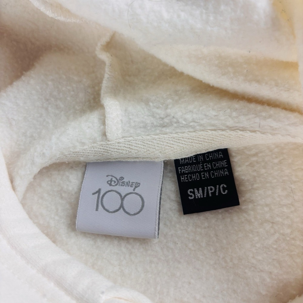 Star Wars Mens‎ Small Hoodie Disney 100 Years Target Exclusive Skywalker Cream - Picture 8 of 9